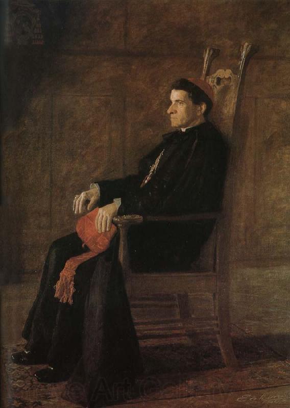 Thomas Eakins The Portrait of Martin  Cardinals Spain oil painting art